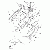 Схема узла: Крыло Yamaha FZ400