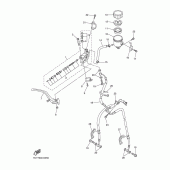 Схема вузла: Головний циліндр Yamaha YZF-R1 R1