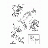 Схема вузла: Крило Yamaha MT07/MTT690 MT-07