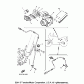 Схема вузла: Електроустаткування 3 Yamaha XTZ1200 Super Tenere ES