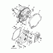 Схема вузла: Кришки картера 1 Yamaha TTR125 TT-R125