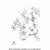Схема вузла: Вихлопна система Yamaha YZF-R3