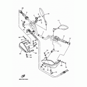 Схема узла: Руль и Тросики Yamaha XTZ1200 Super Tenere