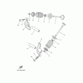 Схема вузла: Клапан Yamaha TTR110 TT-R110