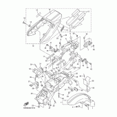 Схема узла: Крыло Yamaha XJR1300