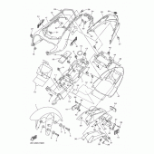 Схема узла: Крыло Yamaha FZ1 FZ1 FAZER (Naked)