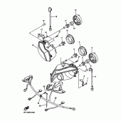 Схема вузла: Фара Yamaha YZF-R1 R1