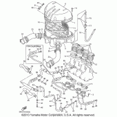 Схема вузла: Впускна система Yamaha YZF600R Thundercat