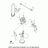 Схема вузла: Масляний насос Yamaha FZ6 FZ6R