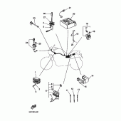 Схема вузла: Електроустаткування 2 Yamaha BT1100 Bulldog
