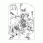 Схема вузла: Карбюратор Yamaha WR250 WR250F