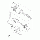 Схема узла: Demarreur electrique Yamaha YZF1000R Thunderace