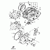 Схема вузла: Кришки картера 1 Yamaha TT600