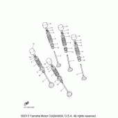 Схема узла: Клапан Yamaha FZ1 FZ1