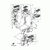 Схема узла: Подножки и Подставка Yamaha XV1700 Road Star Silverado S