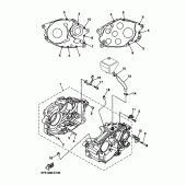 Схема вузла: Картер двигуна Yamaha MT03 MT-03