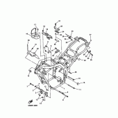 Схема узла: Рама Yamaha FZS600 FAZER