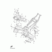 Схема вузла: Рама Yamaha YZF-R1 R1
