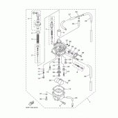 Схема вузла: Карбюратор Yamaha TTR125 TT-R125