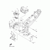 Схема вузла: Рама Yamaha XJ6 Diversion F