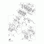 Схема вузла: Впускна система 2 Yamaha XJR1300
