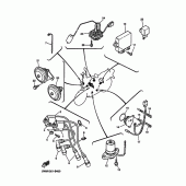 Схема вузла: Електроустаткування 1 Yamaha XJR1300