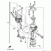 Схема узла: Опция (ENGINE 2) Yamaha XV1100 Virago