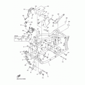 Схема узла: Рама Yamaha XVS400 Drag Star