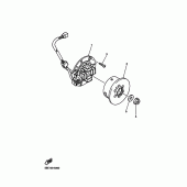 Схема вузла: Генератор Yamaha YZ426F