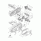 Схема узла: Трансмиссия 2 Yamaha XP500 T-MAX