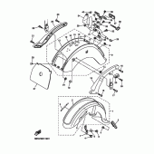 Схема узла: Крыло Yamaha XVS650 Drag Star Classic