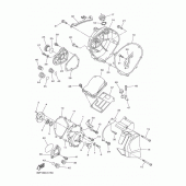 Схема вузла: Кришки картера 1 Yamaha FZ8 FZ8 FAZER