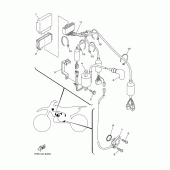 Схема вузла: Електроустаткування 1 Yamaha YZ250 YZ250