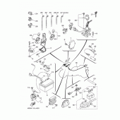 Схема вузла: Електроустаткування 1 Yamaha XP500 T-MAX