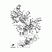 Схема вузла: Впускна система Yamaha WR200R