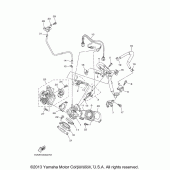 Схема вузла: Впускна система Yamaha XV1700 Road Star S