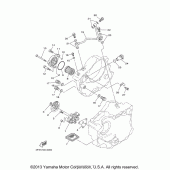 Схема узла: Масляный насос Yamaha TT-R250 TT-R250