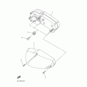Схема узла: Панель приборов Yamaha FZ1 FZ1 FAZER (Naked)