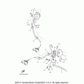 Схема узла: Пульт управления рулевой и Рычаг Yamaha XV1700 Road Star Silverado