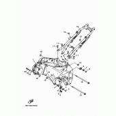 Схема вузла: Рама Yamaha FZ10/MTN1000 MT-10
