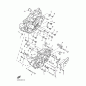 Схема вузла: Картер двигуна Yamaha WR250 WR250F