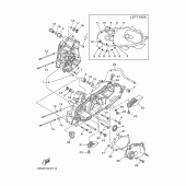 Схема вузла: Картер двигуна Yamaha YP400 Majesty