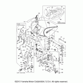 Схема вузла: Паливний бак Yamaha XV1700 Road Star Silverado