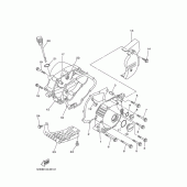 Схема узла: Крышки картера 1 Yamaha TTR90 TT-R90