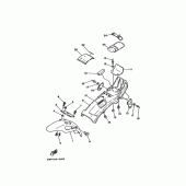 Схема узла: Крыло Yamaha SRX250