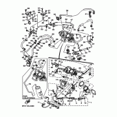 Схема узла: Впускная система Yamaha XV1700 Road Star Warrior