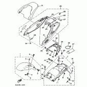 Схема вузла: Крило Yamaha TDM850