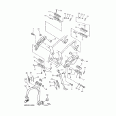 Схема узла: Stand. footrest 2 Yamaha XJ600 Diversion (S-TYPE)