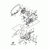 Схема узла: Крышки картера 1 Yamaha XP500 T-MAX