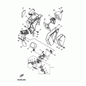Схема вузла: Впускна система Yamaha DT125 DT125R
